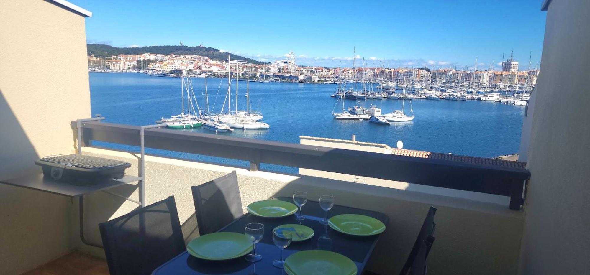 Studio Meuble Cap D Agde Avec Tres Belle Vue Sur Le Port المظهر الخارجي الصورة